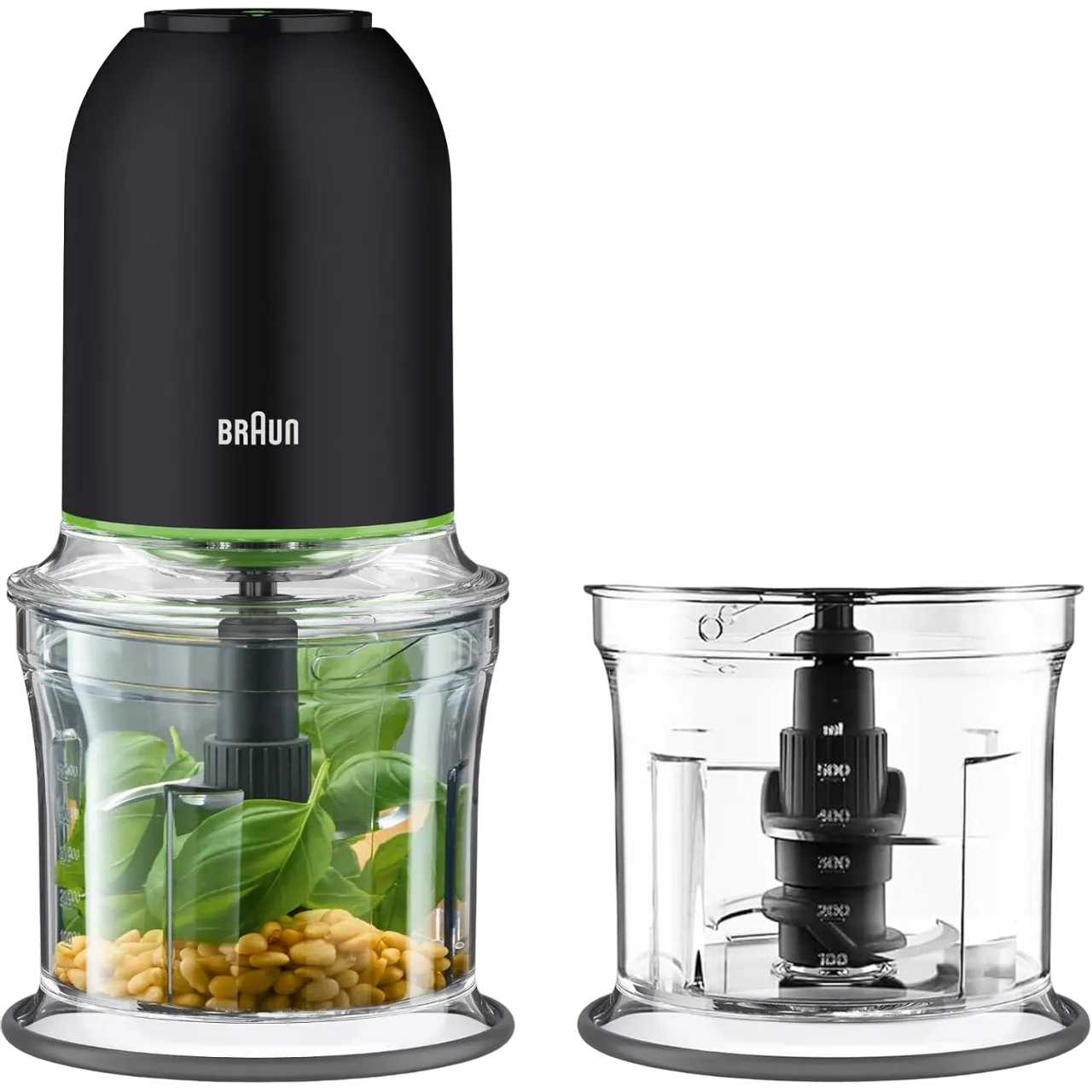 Braun Quadblade 2 Speeds 500 Watts Multipractic 3 Chopper Ch 3011 Black