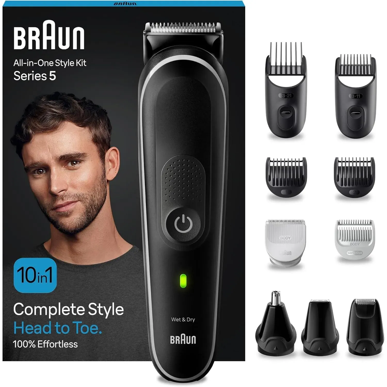Braun Series 5 All-in-one 10-in-1 Style Kit Mgk5440