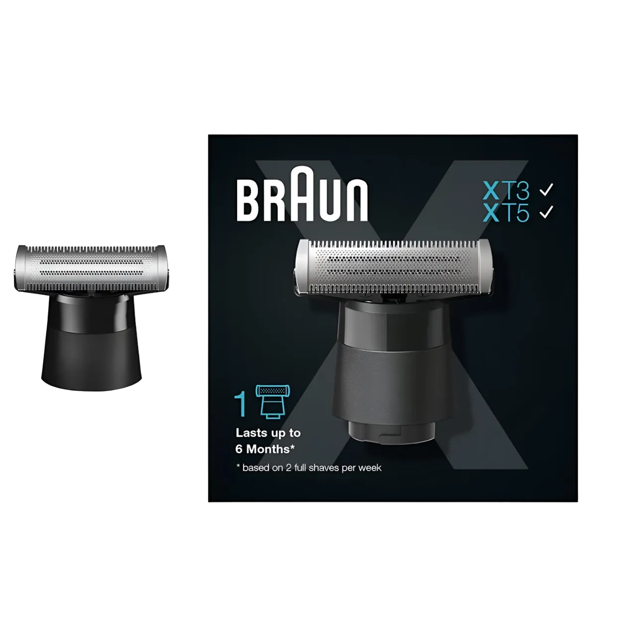 Braun Shaver Replacement Blade Compatible With XT3 And XT5 Trimmers And Shavers