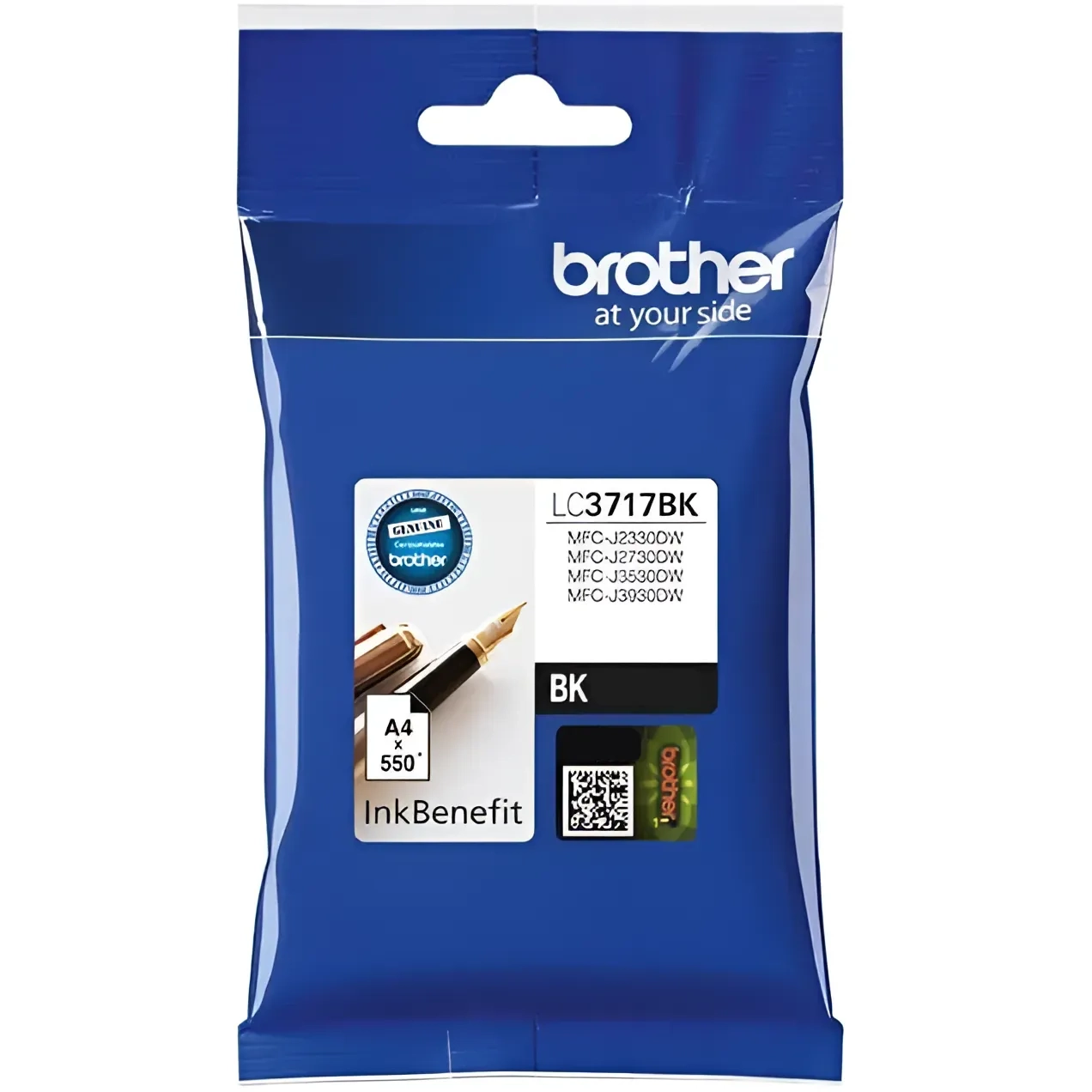 Brother Genuine Lc3717bk High Yield Printer Ink Cartridge Black