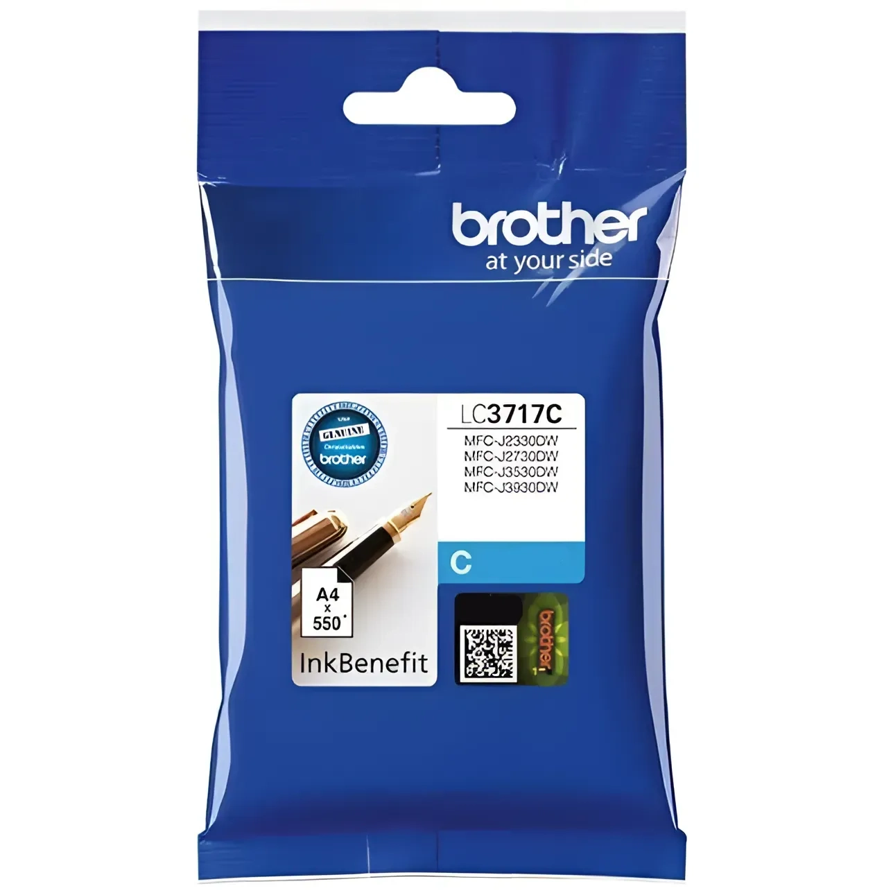 Brother Genuine Lc3717c High Yield Printer Ink Cartridge Cyan