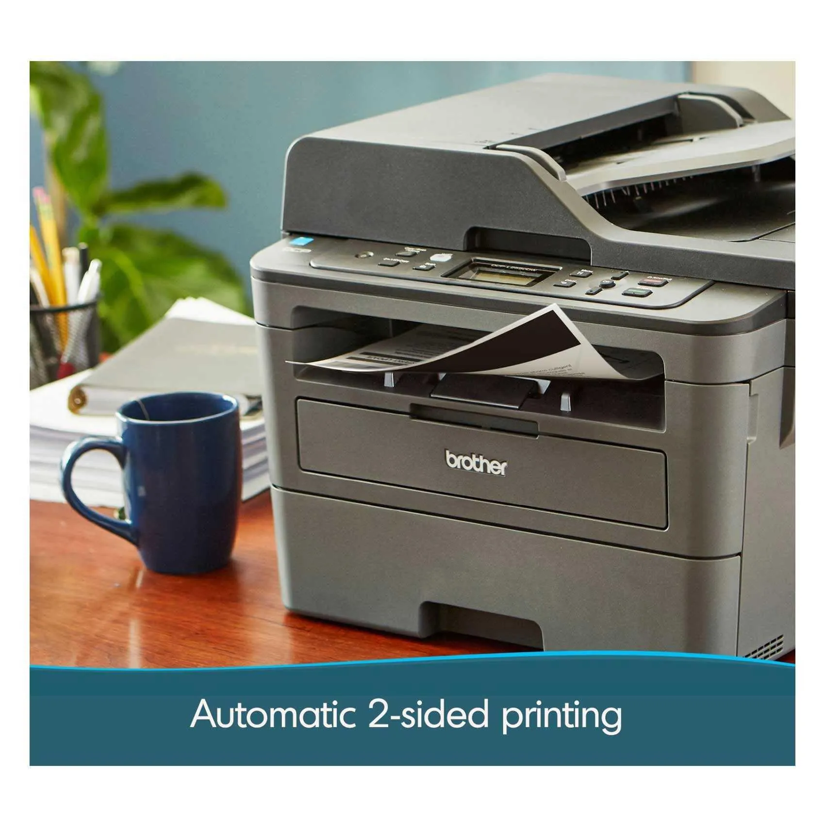Brother Monochrome Multifunction Laser Printer Dcp-l2550dw