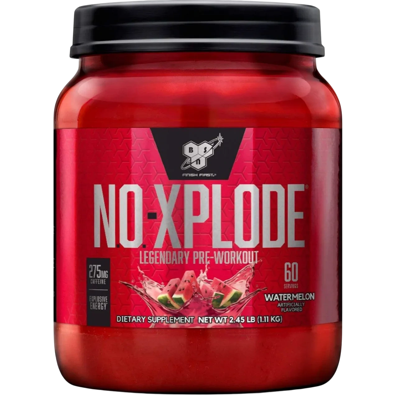Bsn N.o.-xplode Legendary Pre-workout Supplement With Creatine, Beta-alanine, And Energy,dietary Supplement , 2.45 Lb , Watermelon, 60 Servings