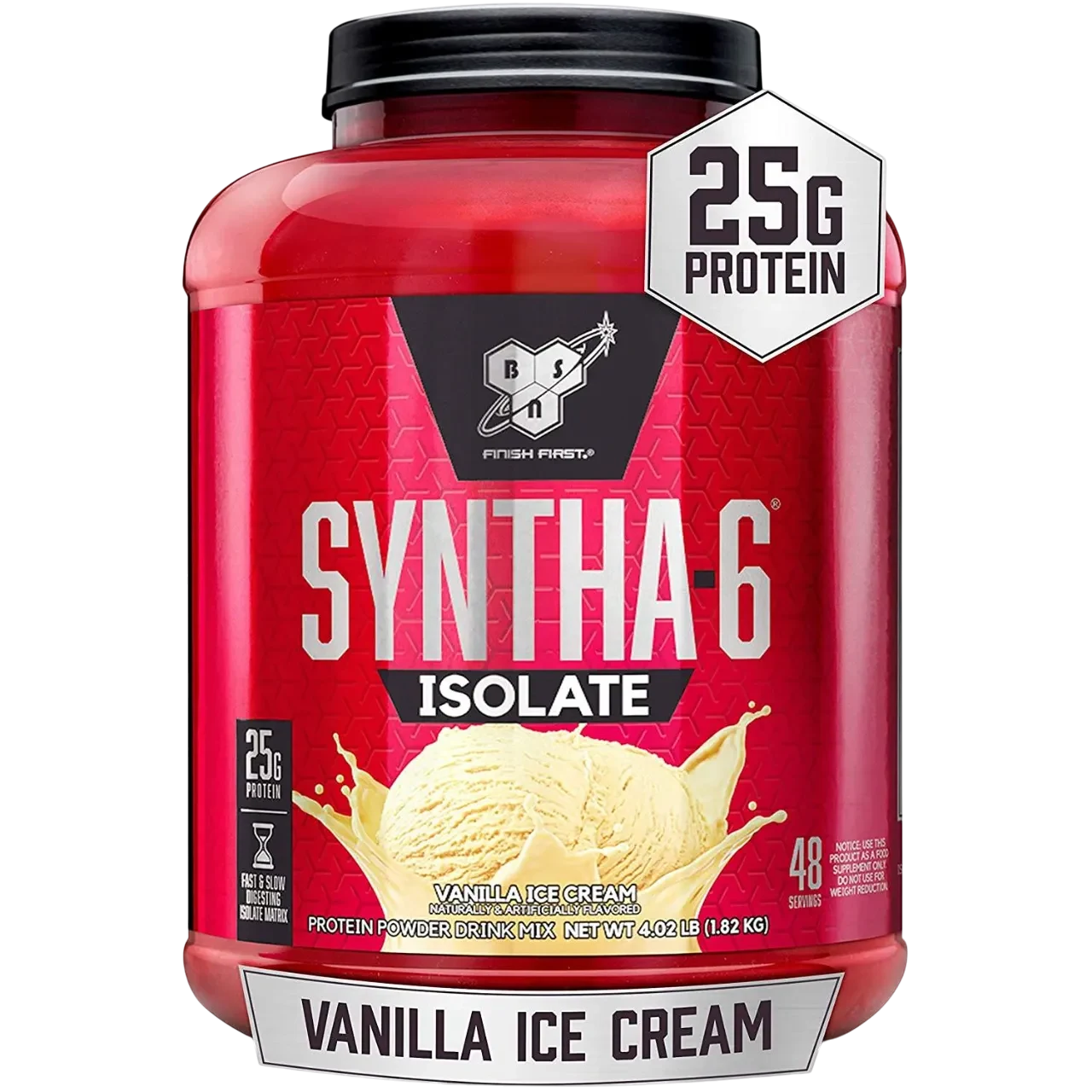 Bsn Syntha-6 Isolate - Vanilla Ice Cream 4lbs