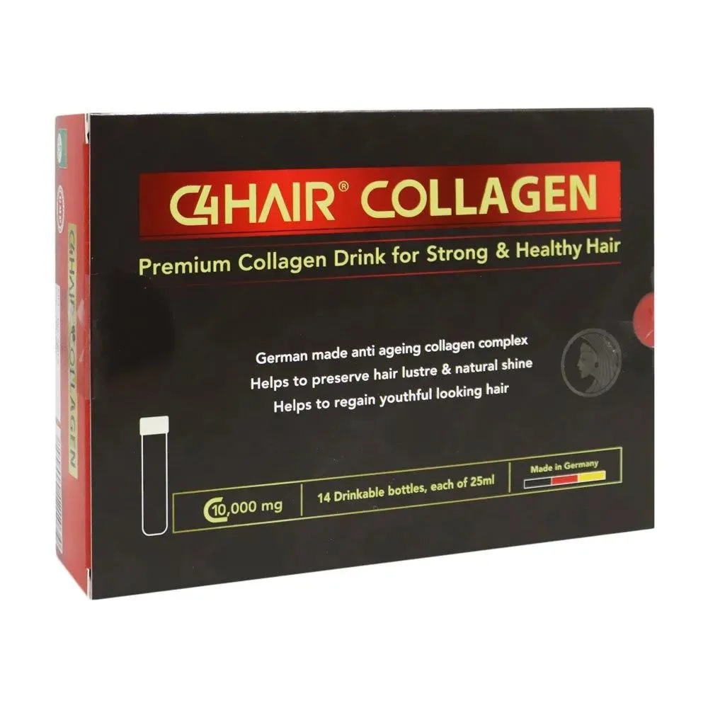 C4 Collagen Hair Collagen 25 Ml 14's