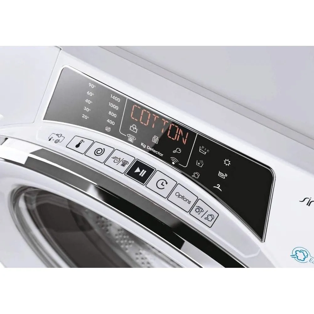 Candy Washer & Dryer Front Load 12.5Kg- 9Kg 1400Rpm Row412596Dwmc