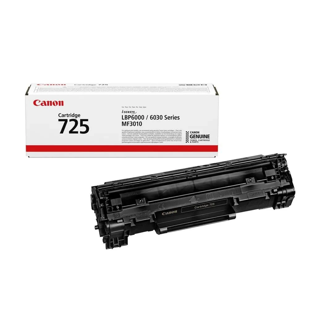 Canon 725 Black Toner Cartridge Compatible For Lbp6000 & Mf3010