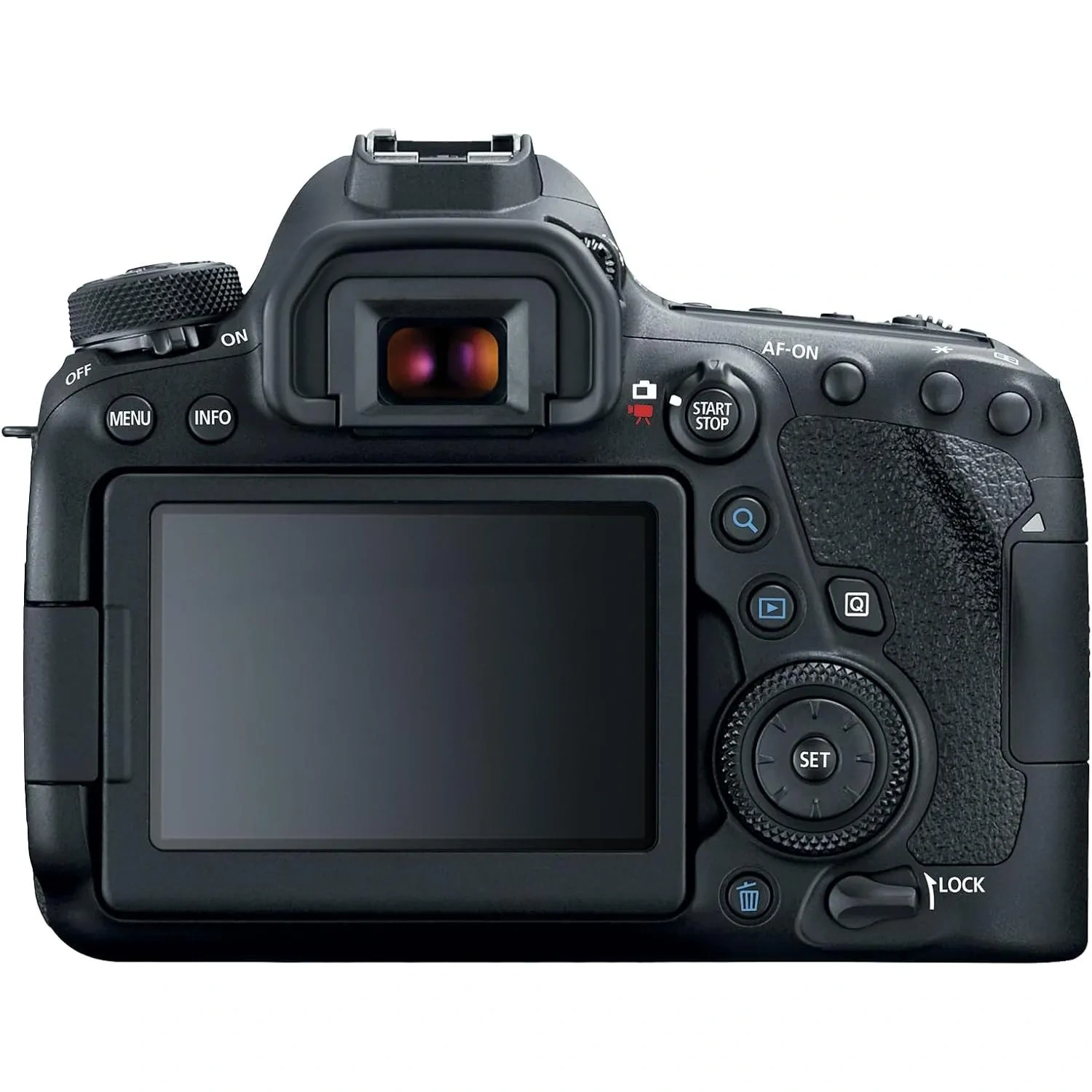 Canon Eos 6d Mark Ii Body, 26.2 Mp Dslr Camera, Black