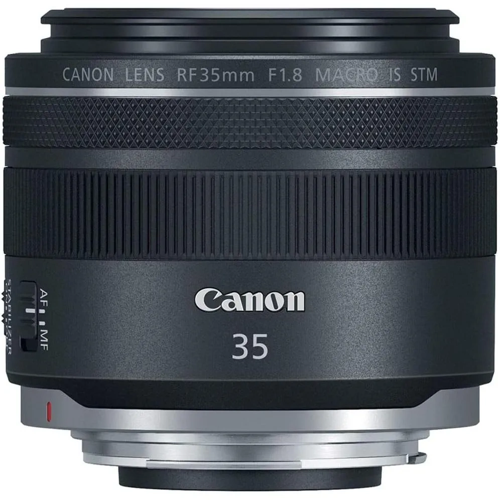 Canon Rf 35mm F/1.8 Is Macro Stm Lens, Black