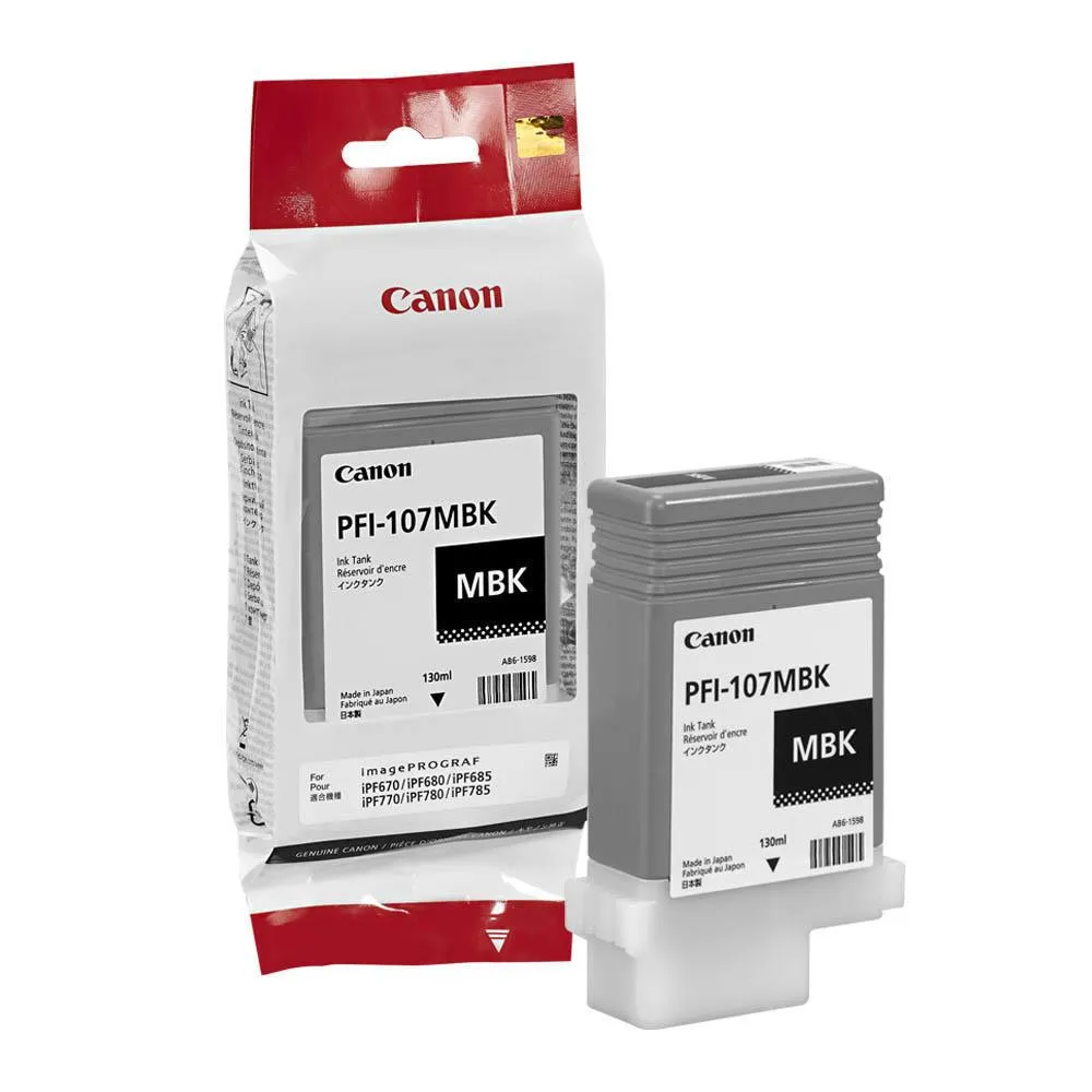Canon Toner Ink Tank Black Pfi-107mbk