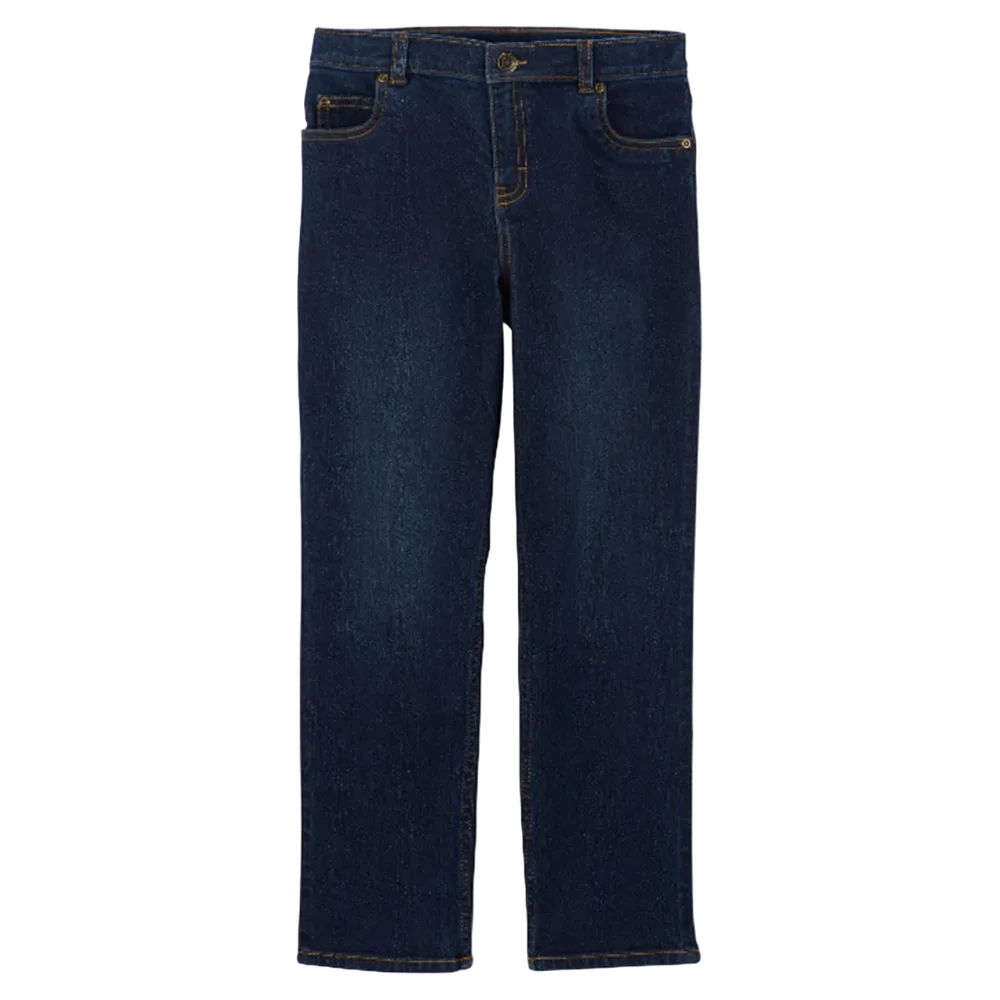 Carter's Boys Pants Kid's Straight Jeans, 5-pocket Blue Size 6 Y