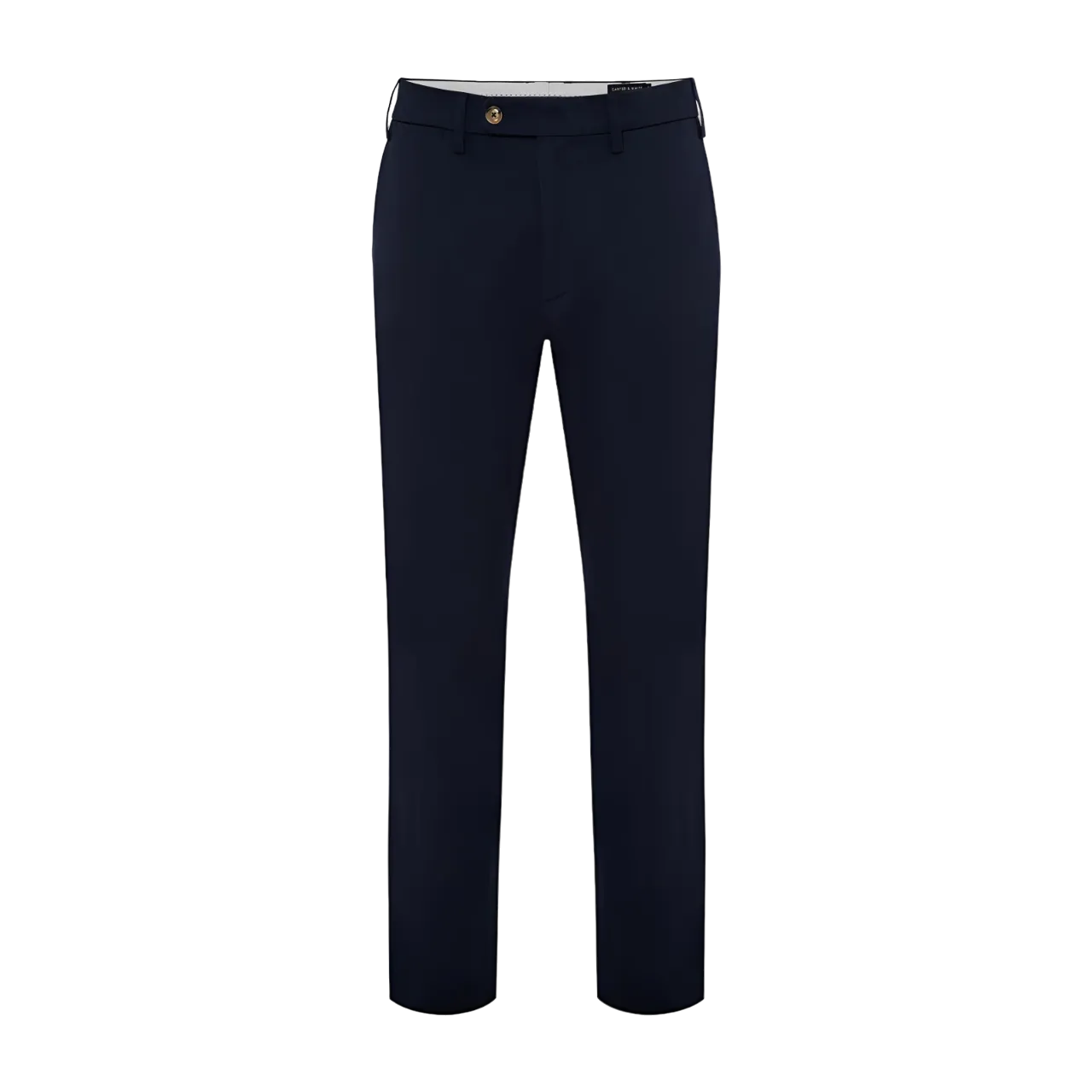 Carter & White Mack Pantaflat Chinos Blue Men's Trousers Size M