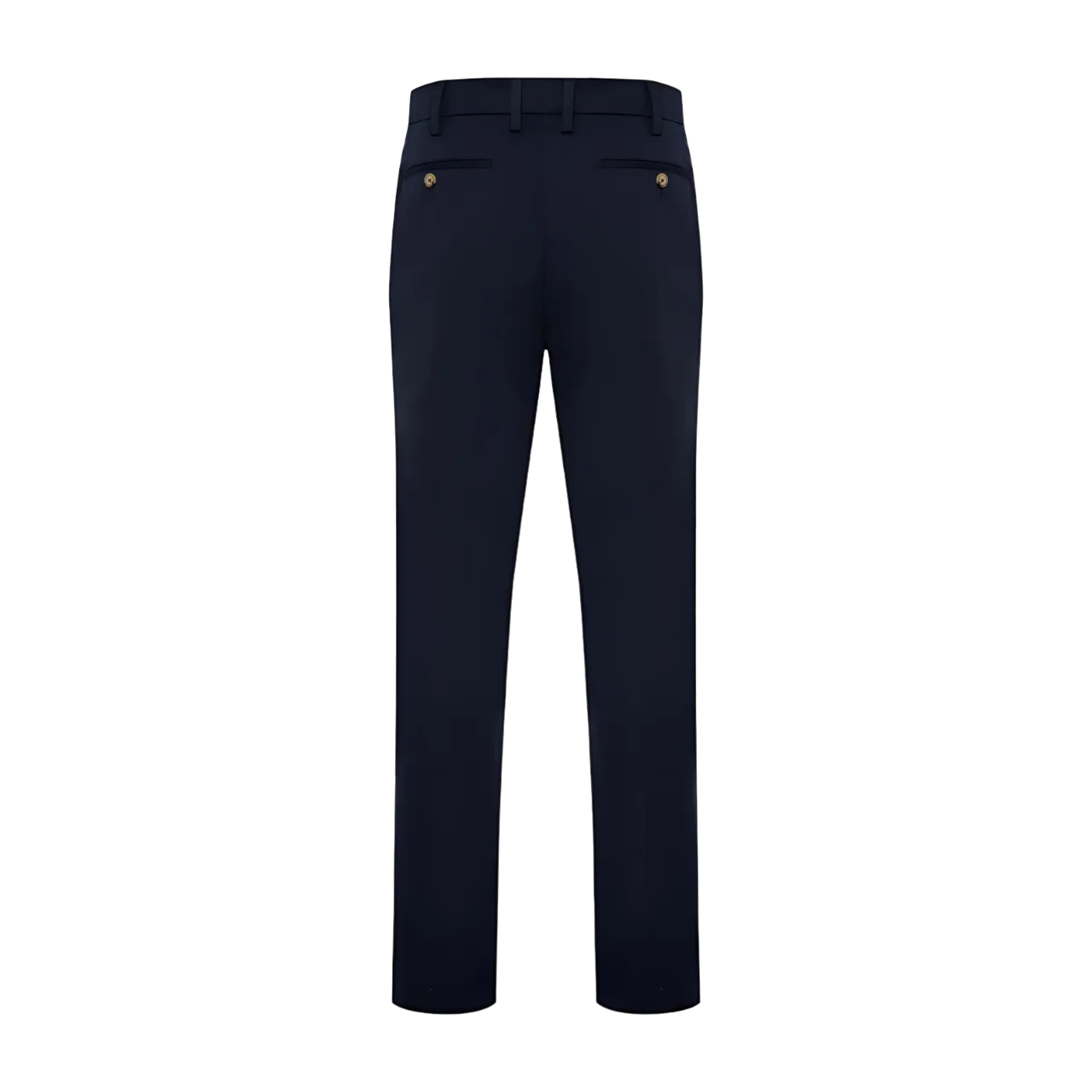 Carter & White Mack Pantaflat Chinos Blue Men's Trousers Size M