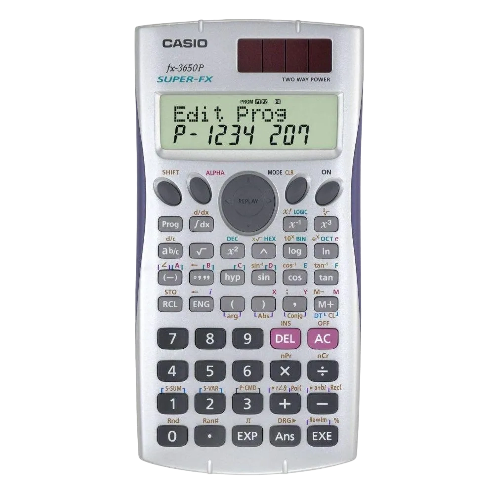 Casio 10 + 2 Digits Programmable Calculator Fx-3650p