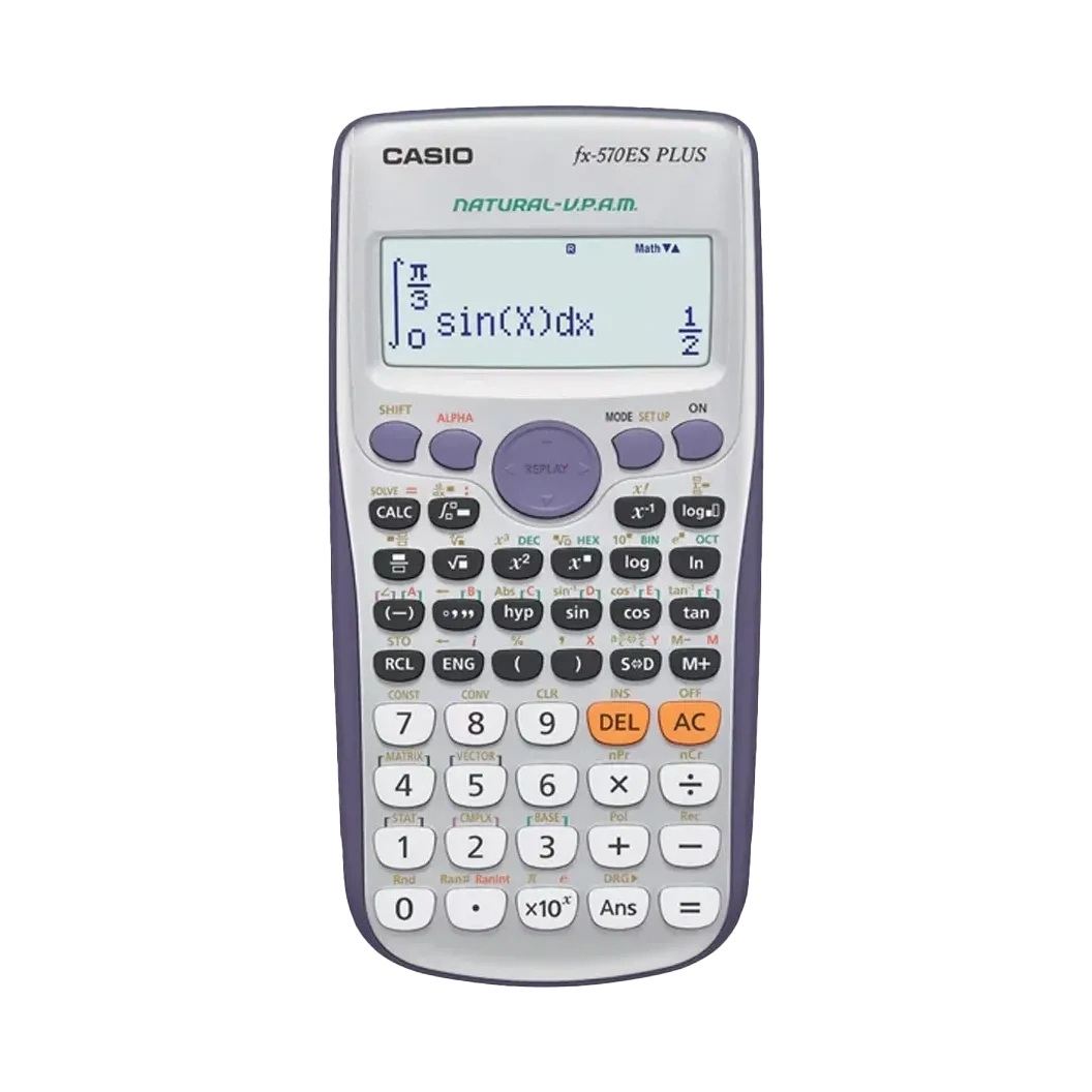 Casio 10 + 2 Digits Standard Scientific Calculators Fx-570es Plus