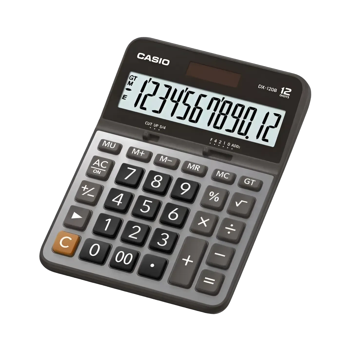 Casio 12-digit Desktop Type Practical Calculators Dx-120b