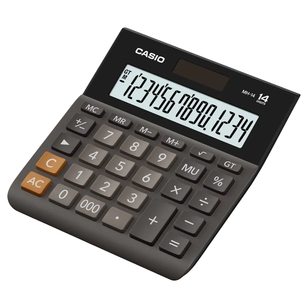 Casio 14 Digits Calculator Mh-14