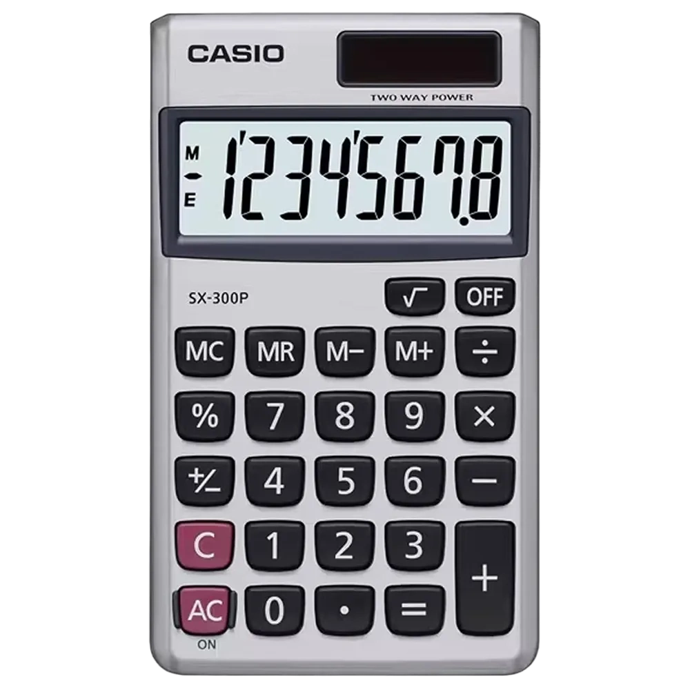Casio Portable Practical Calculator Sx-300p