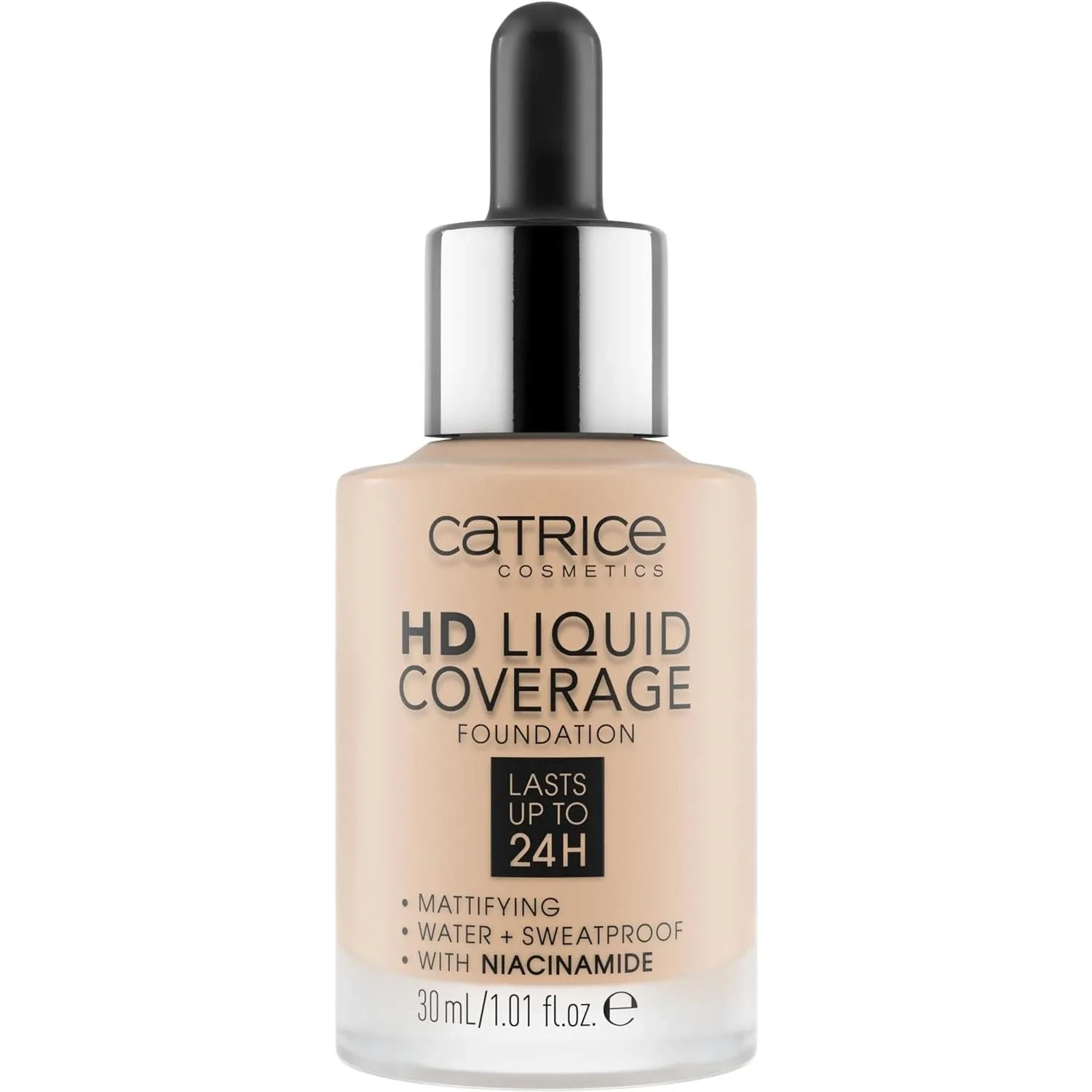 Catrice Hd Liquid Coverage Foundation 010, Nude, 30 Ml