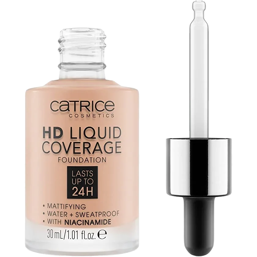 Catrice Hd Liquid Coverage Foundation 020 Rose, 30 Ml