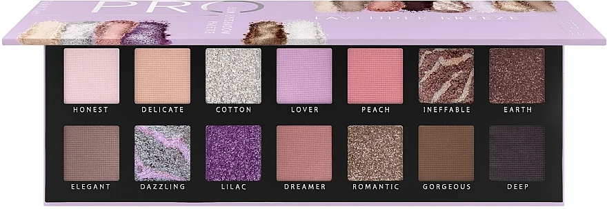 Catrice Pro Lavender Breeze Slim 010 Sea Of Blossoms Eyeshadow Palette