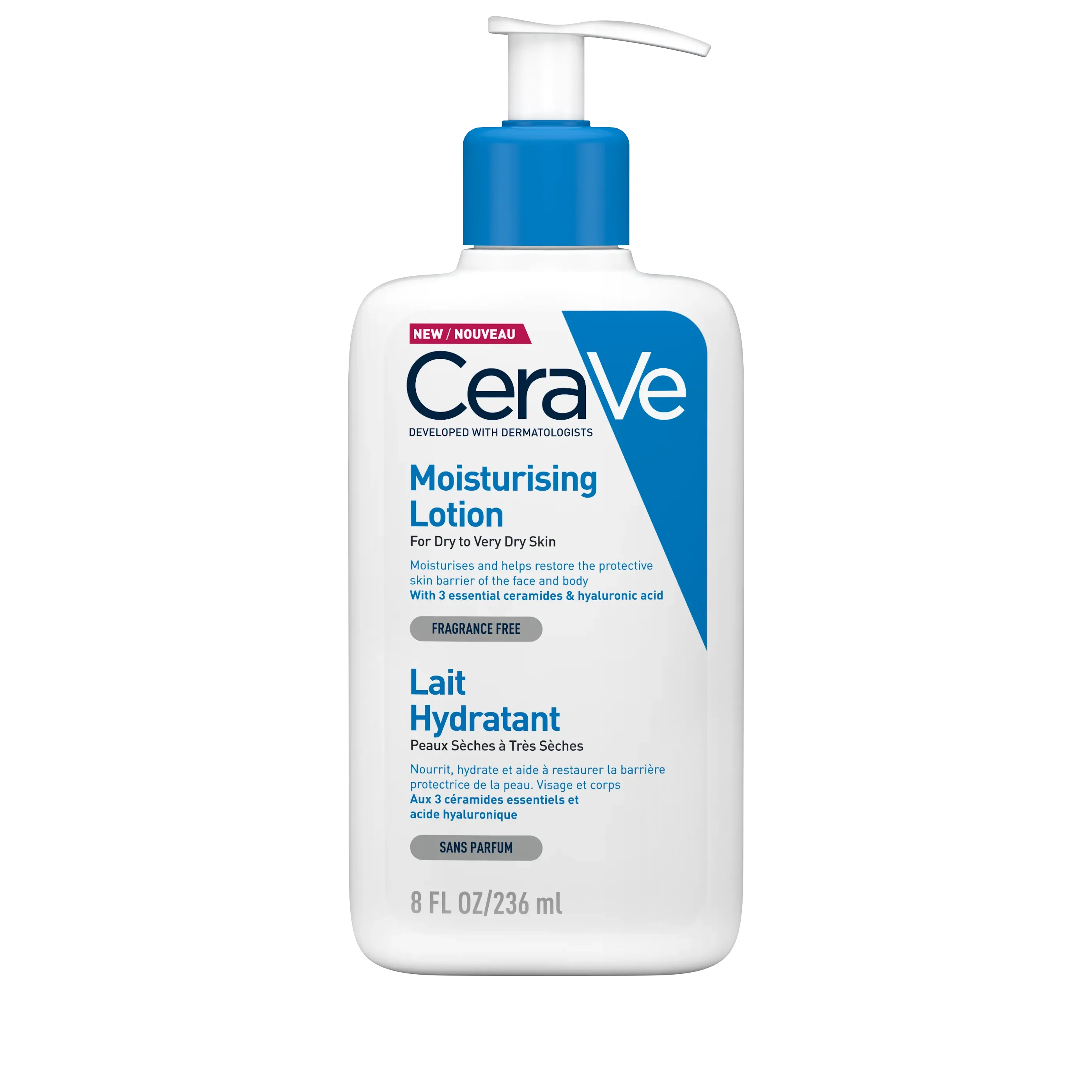 Cerave Moisturizing Lotion Non-Comedogenic For Dry To Very Dry Skin 236 Ml