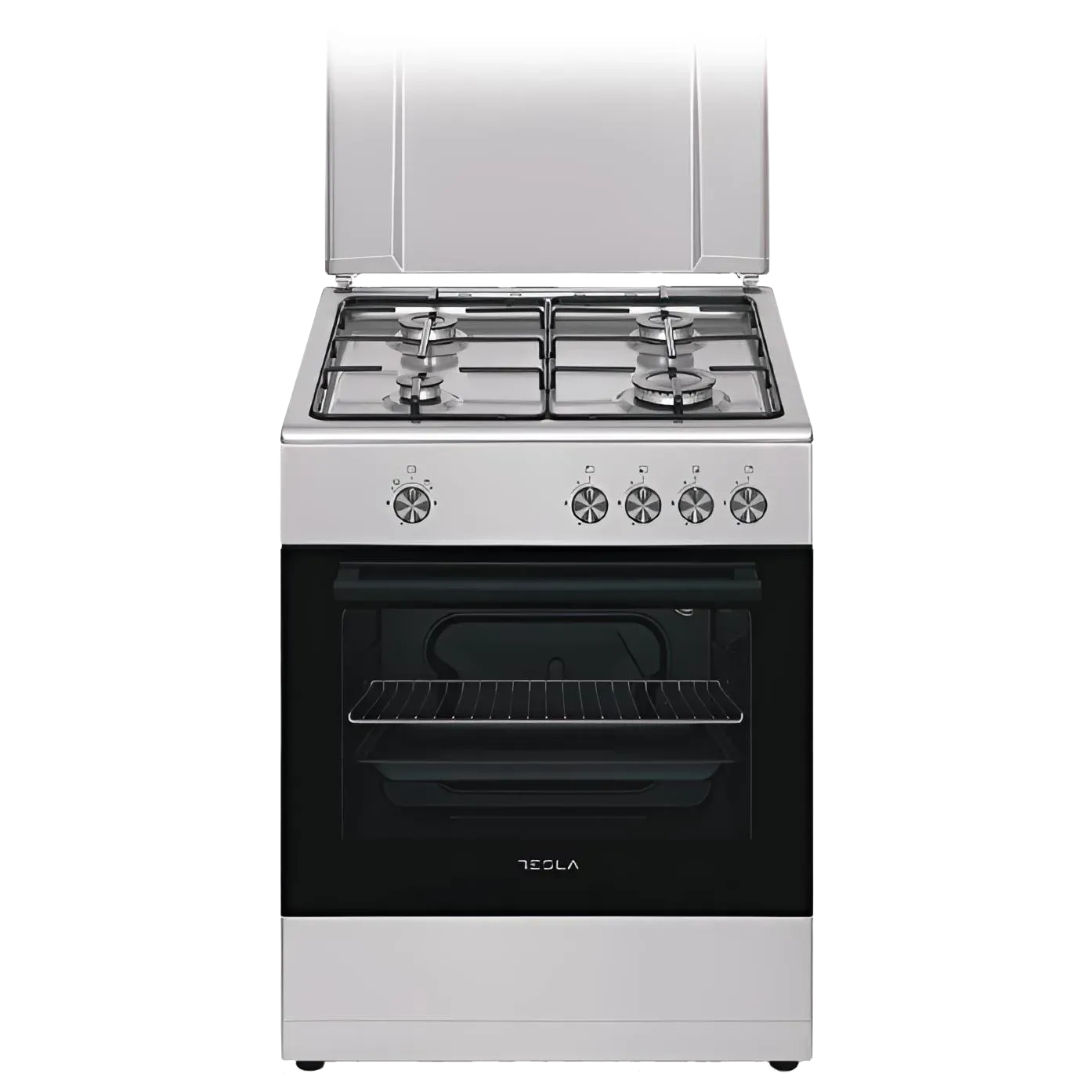 Tesla 4 Burner Cooking Range 60X60 Cg6400Sx_G