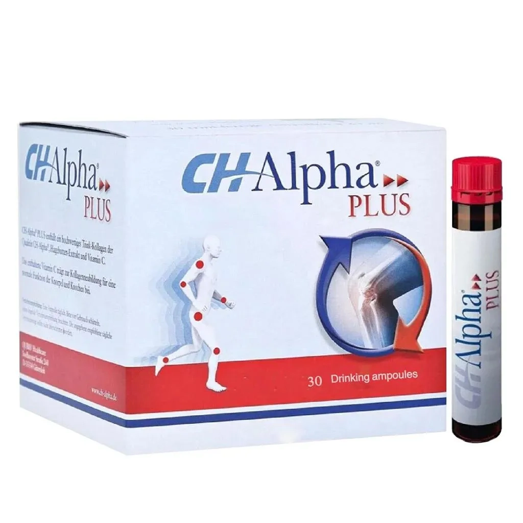 CH-Alpha Plus Drinkable Collagen Peptide Vials 25ml, Pack Of 30's