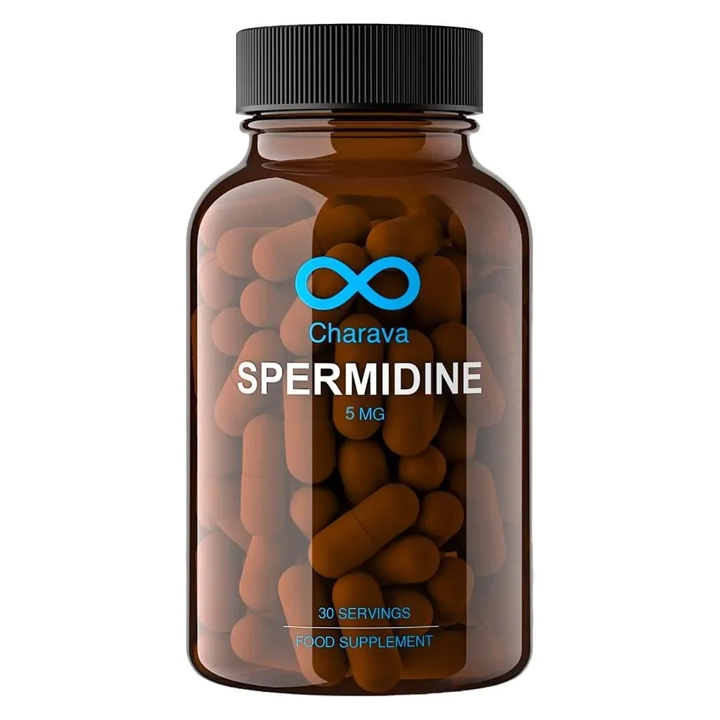 Charava Spermidine 5mg Antiaging Supplement Capsules, Pack Of 30's