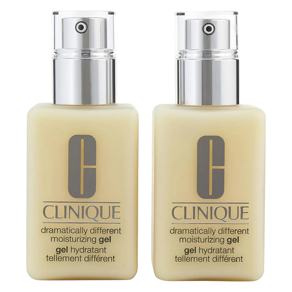 Clinique Dramatically Different Moisturizing Gel With Pump 4.2 Oz Pack Of 2