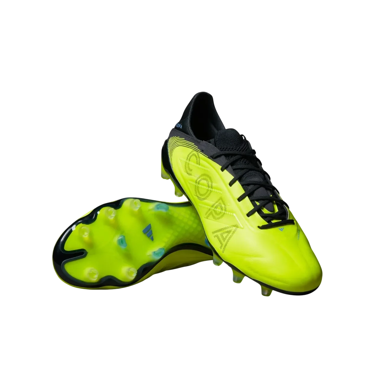 Adidas Copa Pure 3 Elite Firm Ground Boots Lucid Lemon / Lucid Lemon / Core Black Size 40