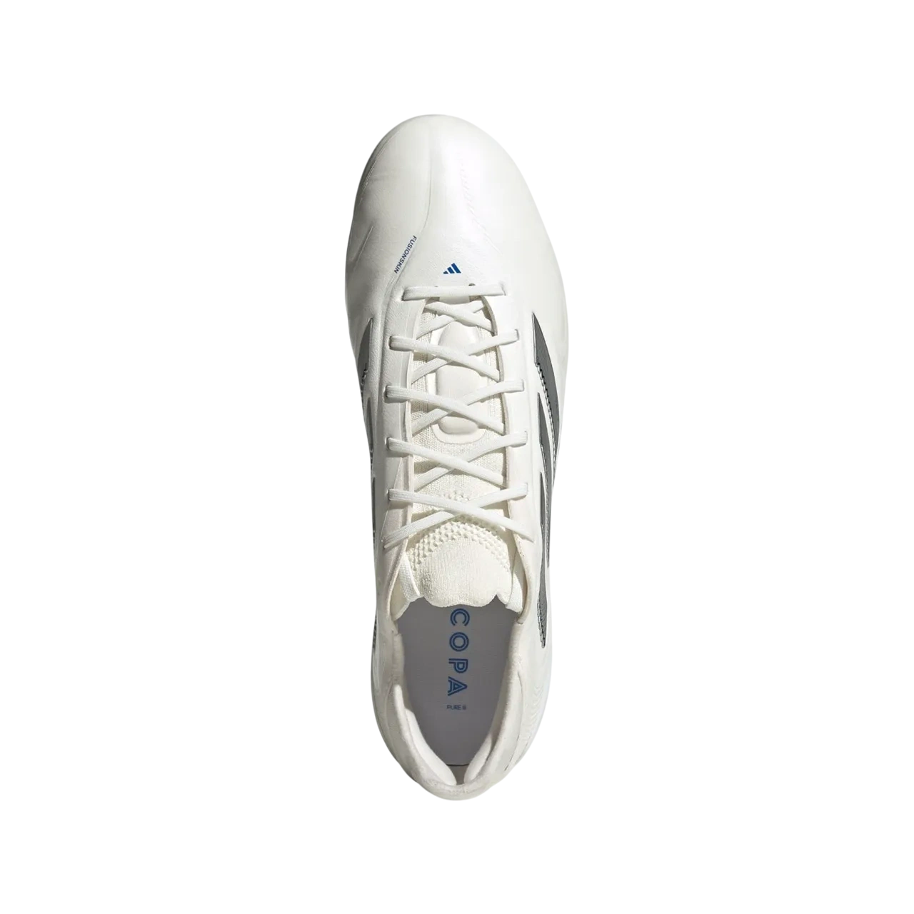Adidas Copa Pure 3 Elite Firm Ground Boots Cloud White / Silver Metallic / Bright Royal Size 40 2/3