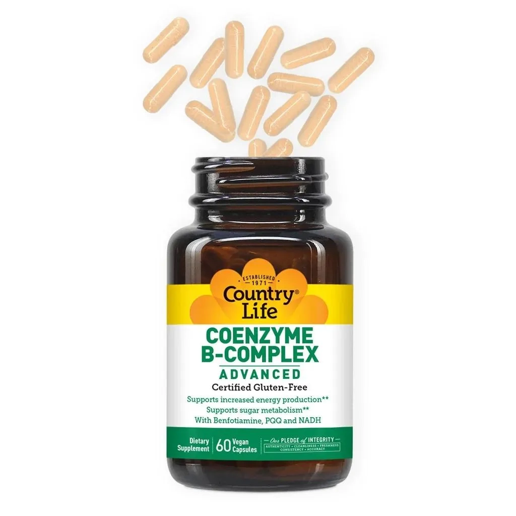 Country Life Coenzyme B-complex Advanced Capsules 60's