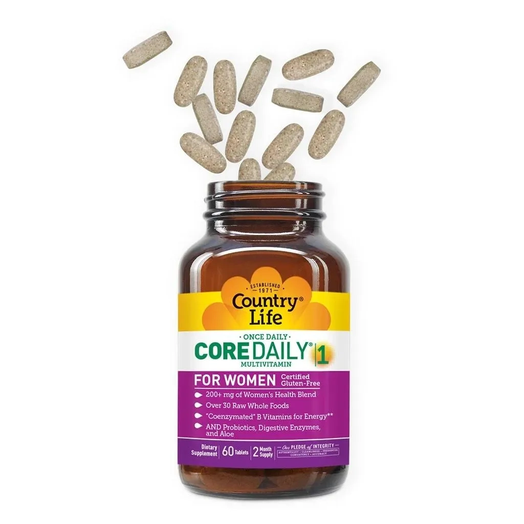 Country Life Core Daily-1 Women Multivitamin Tablets, Pack Of 60's
