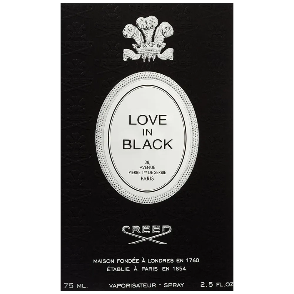 Creed Love In Black Eau De Perfume For Women 75 Ml