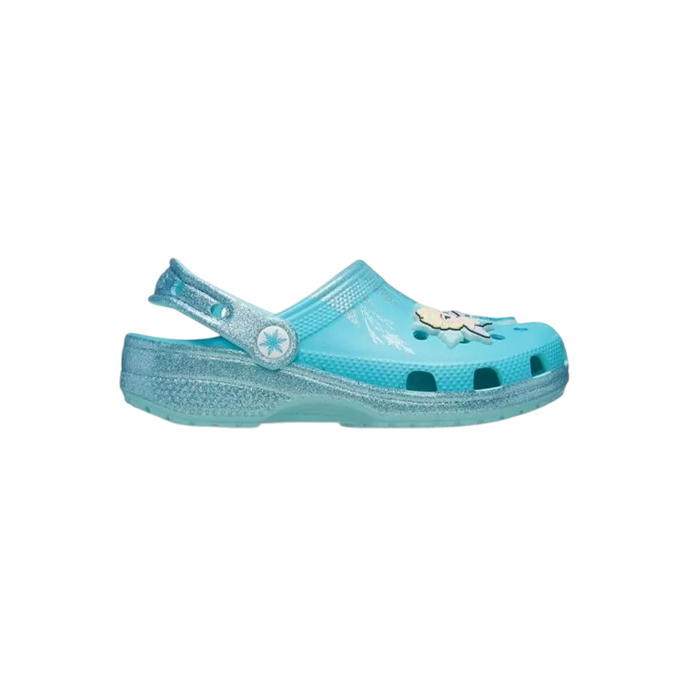 Crocs Kids' Frozen Elsa Classic Clog Cr-210235-90h Blue Size 36