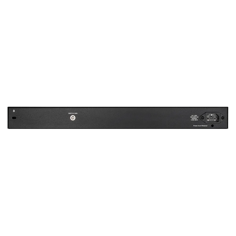 D-link 24 Port Web Smart Switch Black Des-1210-28p-e