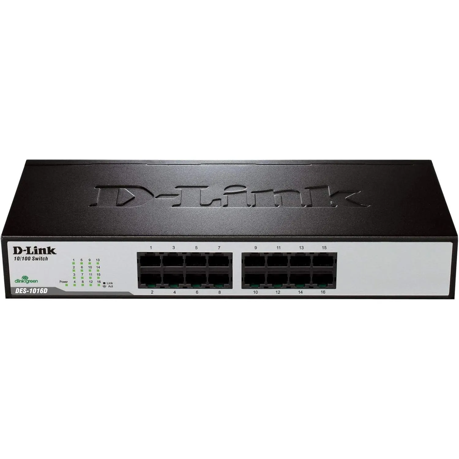 D-link Des-1016d 16 Port 10-100mbps Desktop Switch