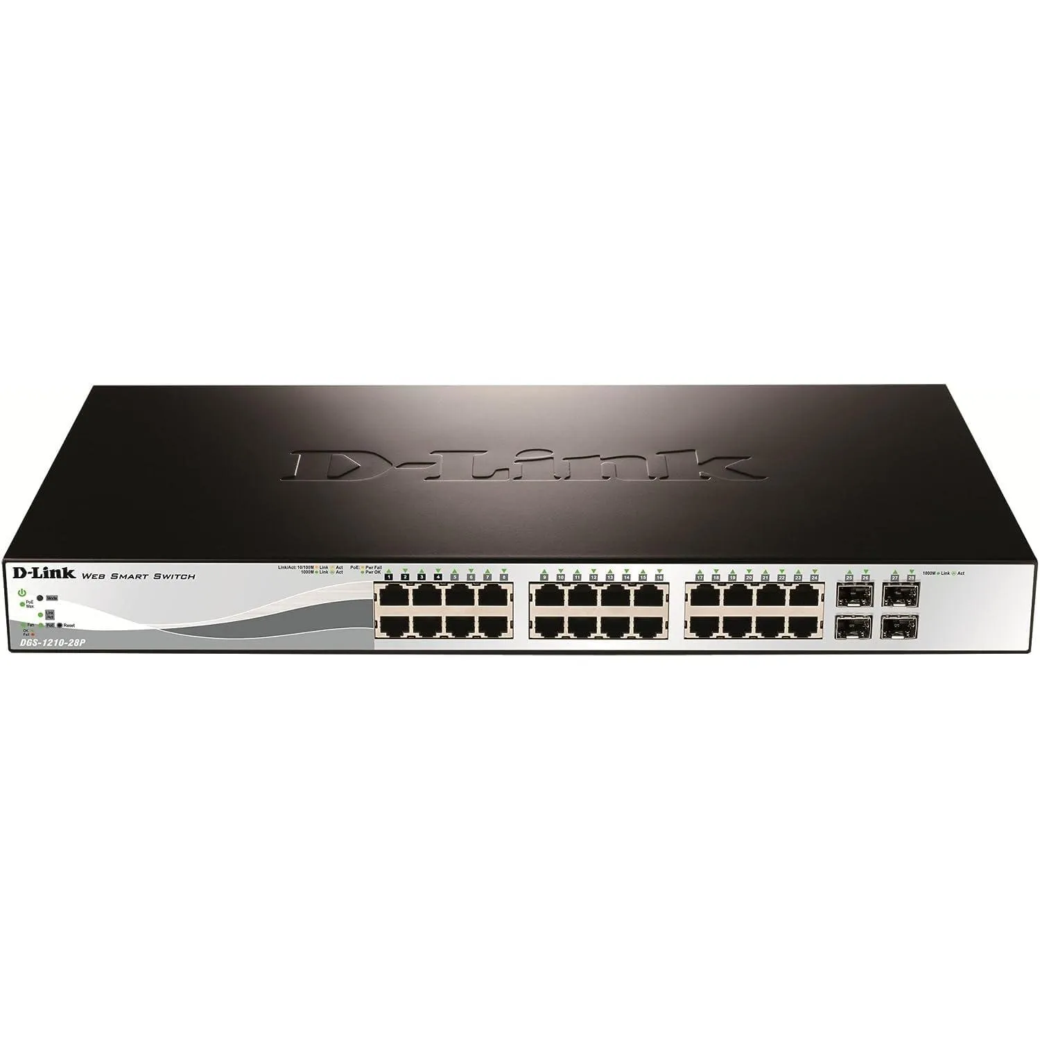 D-link Gigabit Ethernet Optical Transceiver Multimode 1000base-sx Sfp Module 28 Port Gigabit W-poe 193w Dgs-1210-28p