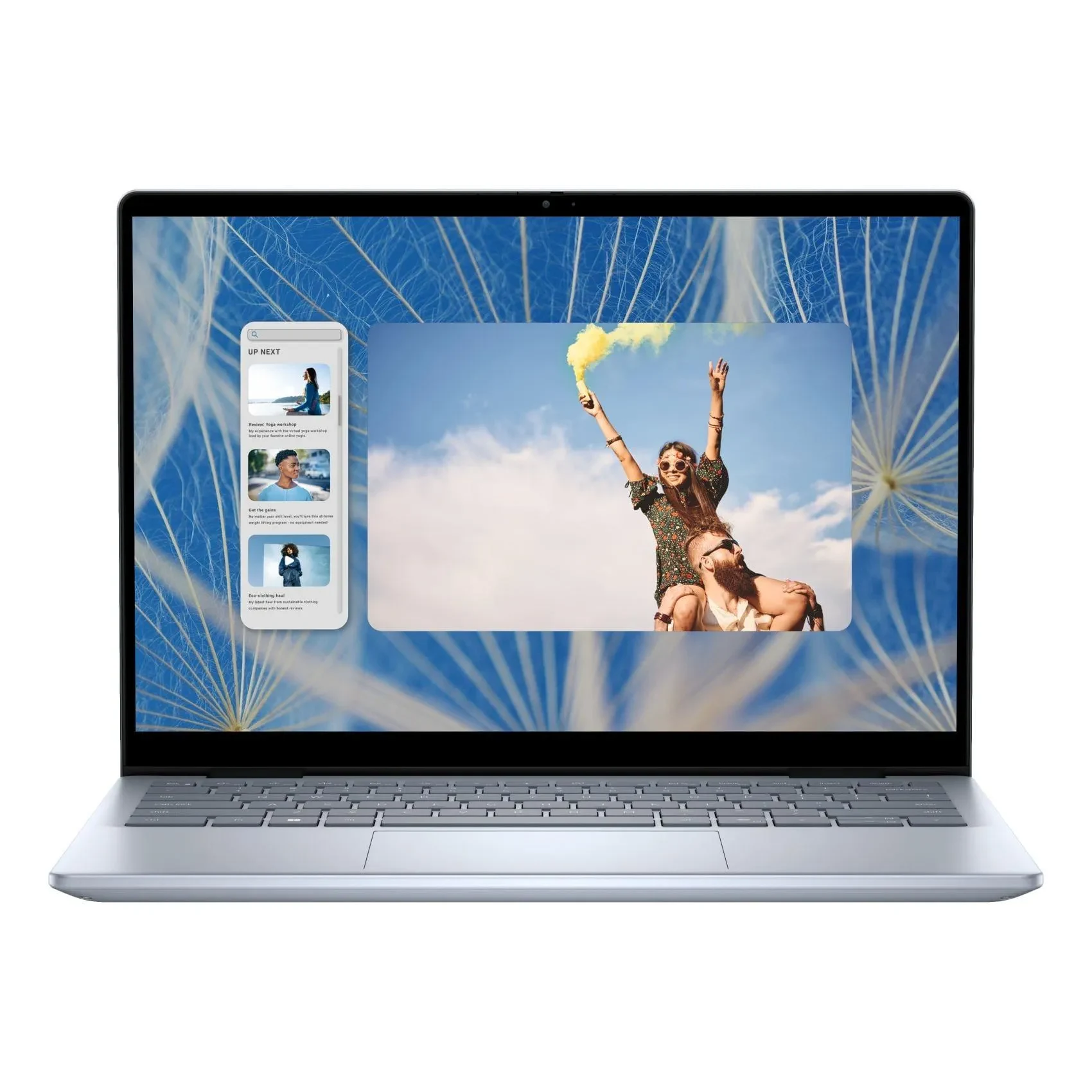 Dell Inspiron 7440 2-in-1 Laptop With 14-inch Display Core I7 Processor 16GB Ram 1TB Ssd Intel Graphic Card Ice Blue