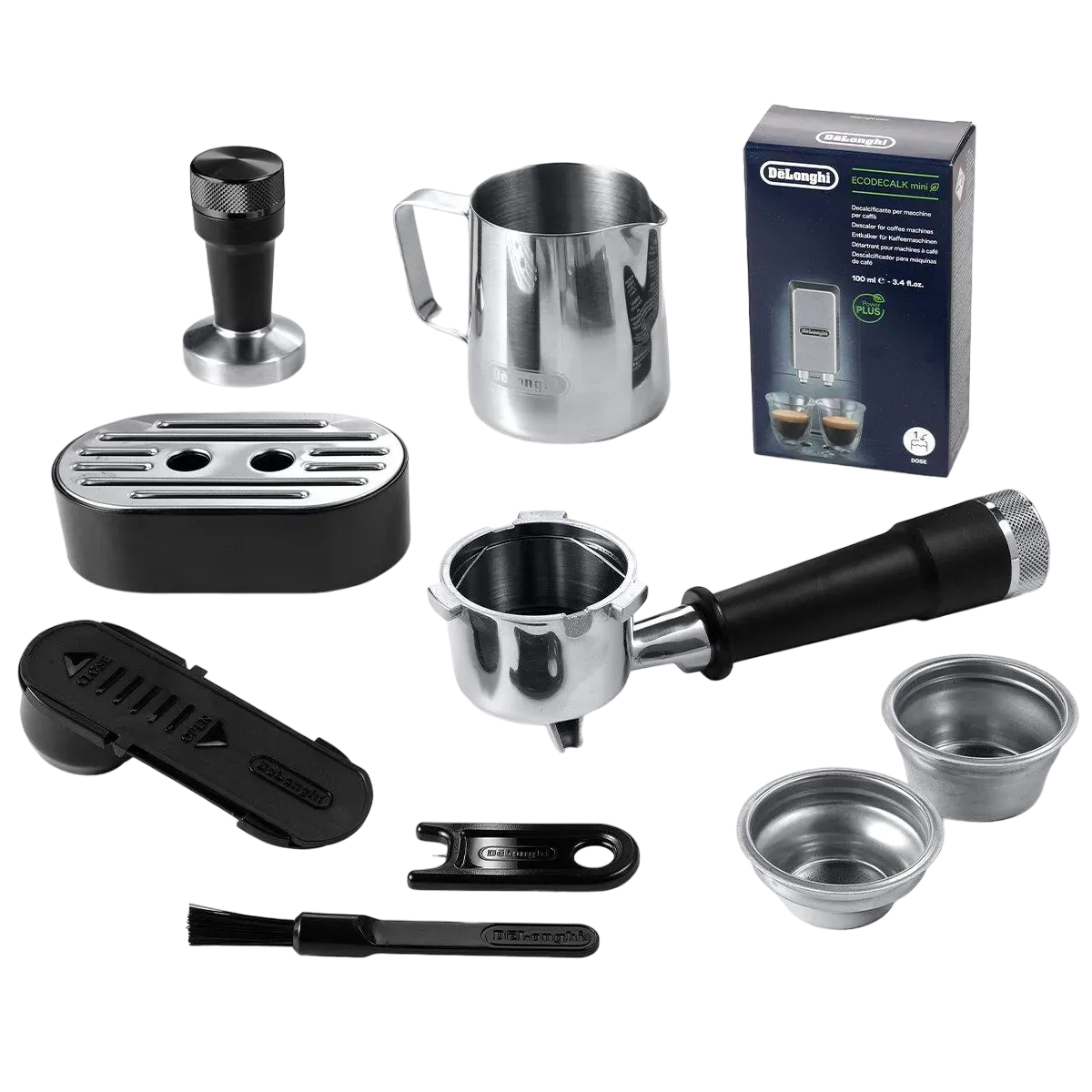 De'Longhi Dedica Maestro Plus Espresso Machine With Automatic Steam Wand Stainless Steel Ec950M