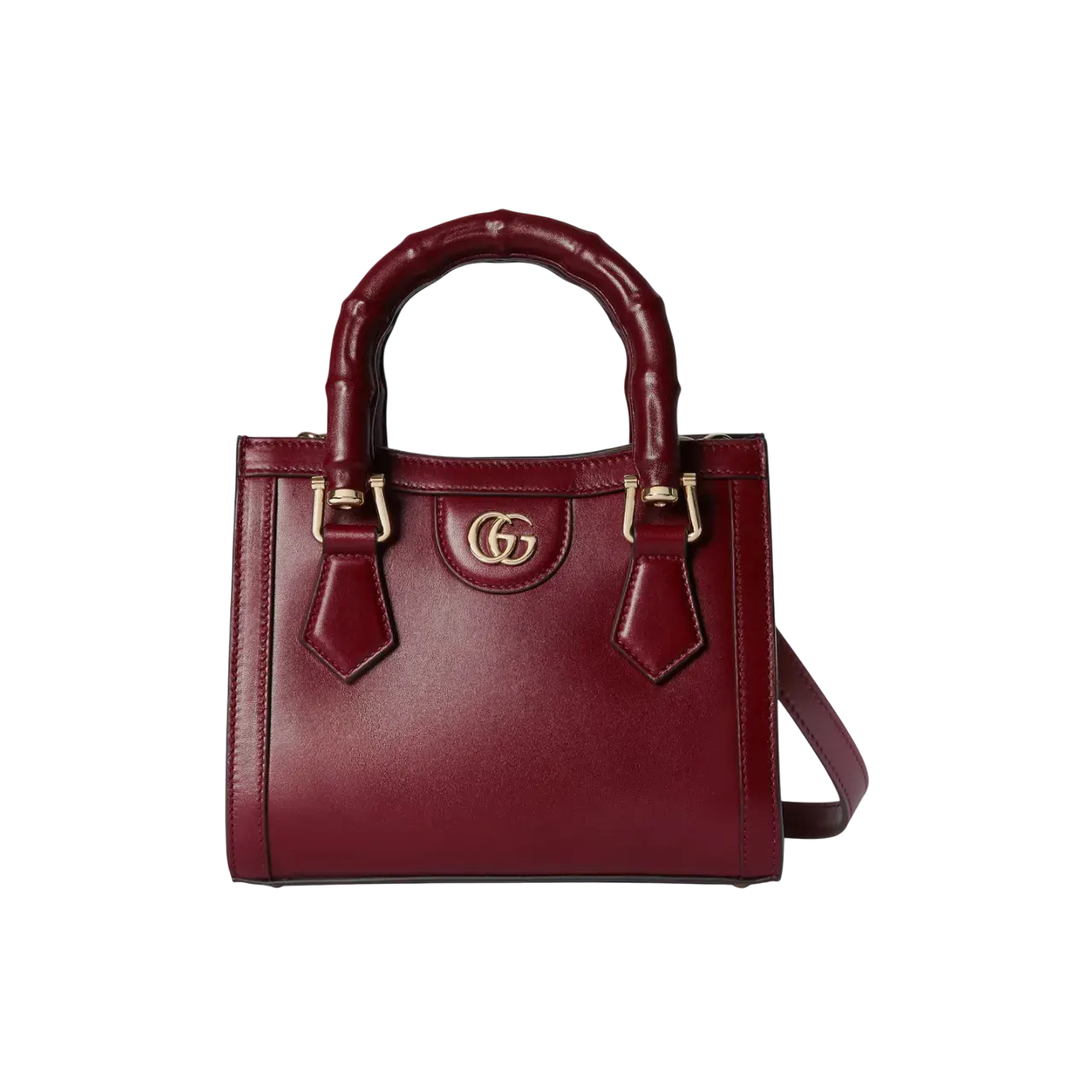 Gucci Diana Mini Tote Bag Burgundy