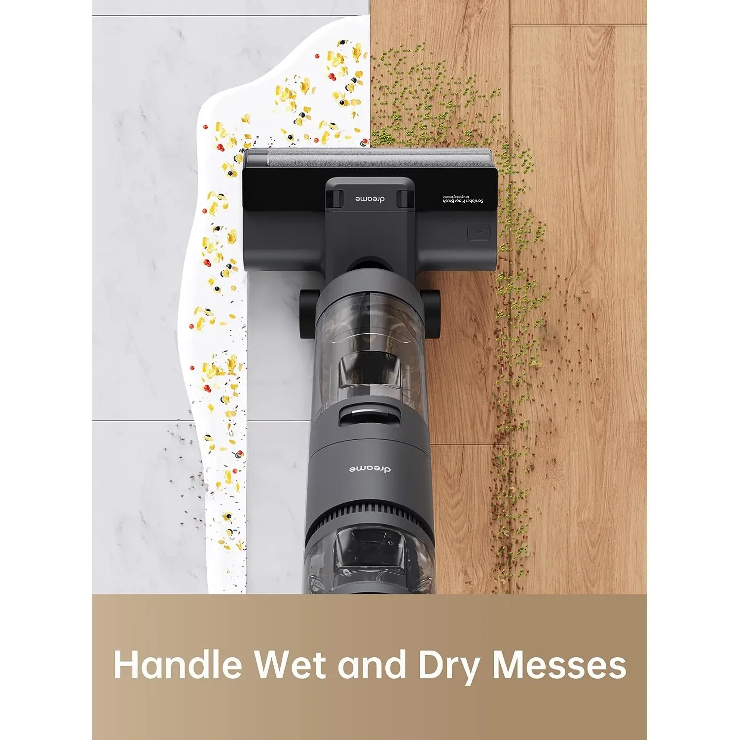 Dreame H12-Core Wet And Dry Robot Vacuum Cleaner - Hhr22B