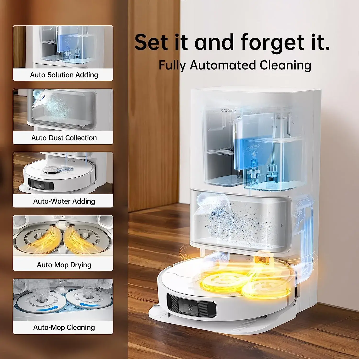 Dreame L10S-Ultra Robot Wet And Dry Vacuum Cleaner - Rls6Ladc
