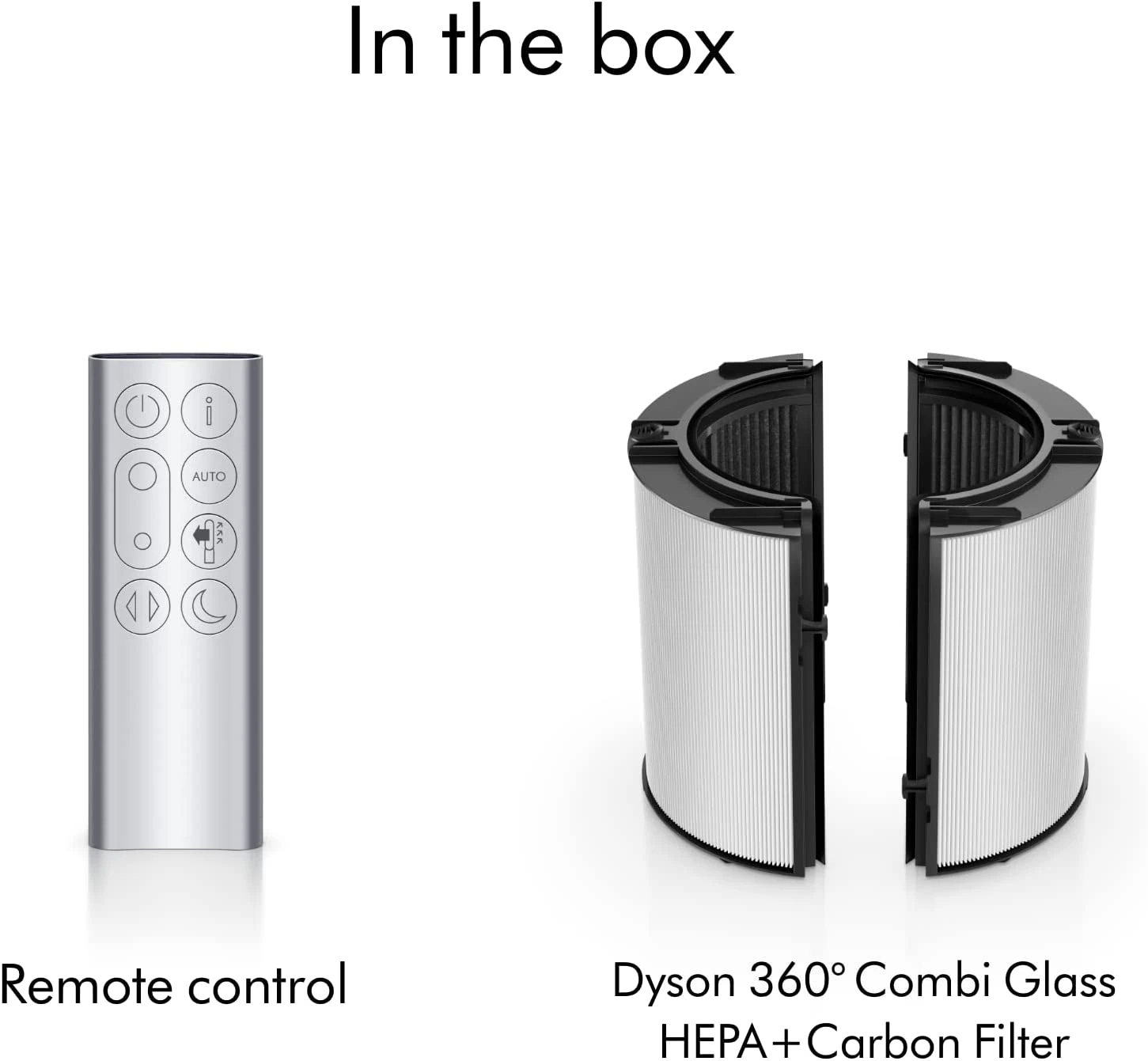Dyson Purifier Cool TP07 Smart Air Purifier and Fan - White Silver
