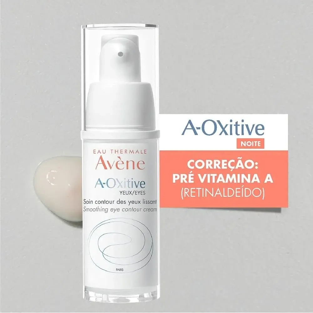 Avene Eau Thermale Avène A-Oxitive Smoothing Eye Contour Cream 15Ml Pump Bottle