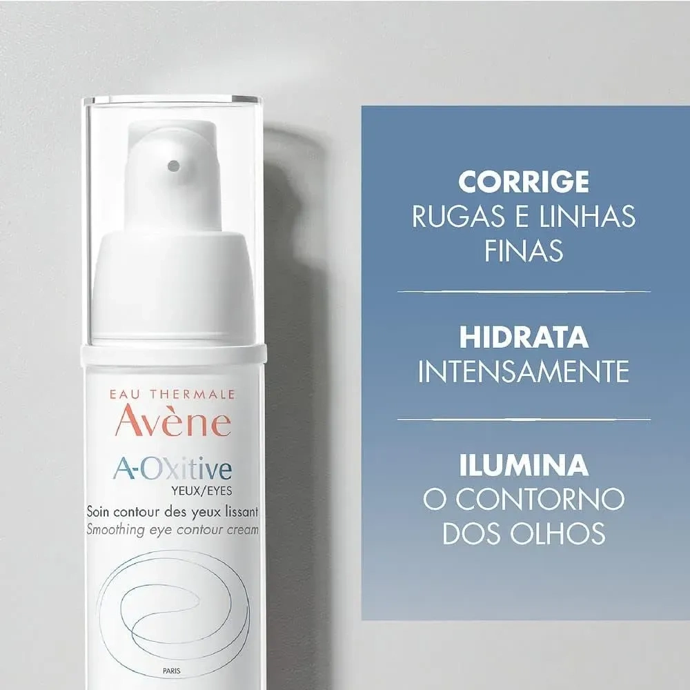 Avene Eau Thermale Avène A-Oxitive Smoothing Eye Contour Cream 15Ml Pump Bottle