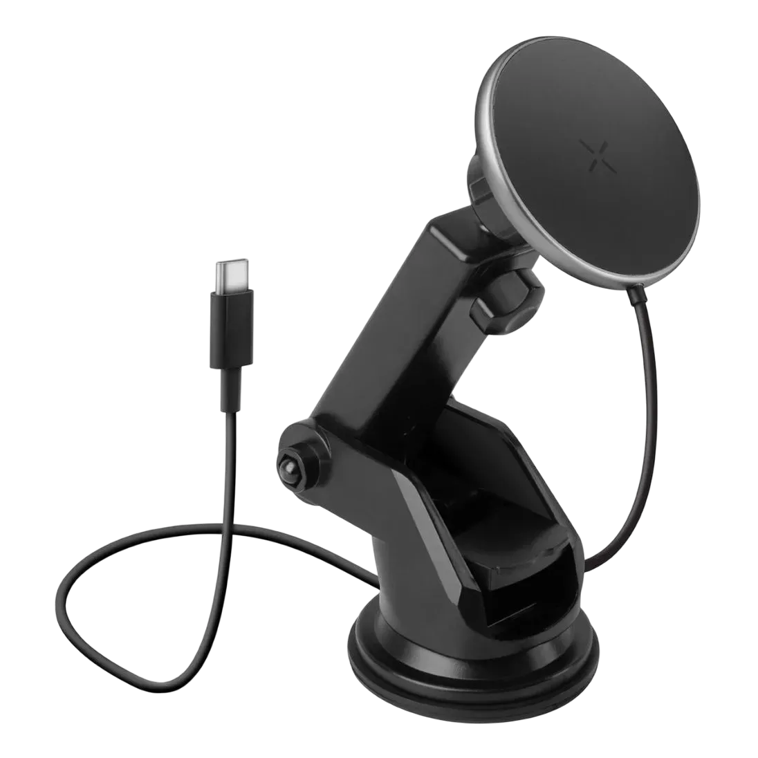 Energea Magdrive Magsafe Compatible Aluminium Car Charger Black Enrg-mag-drvd-gun