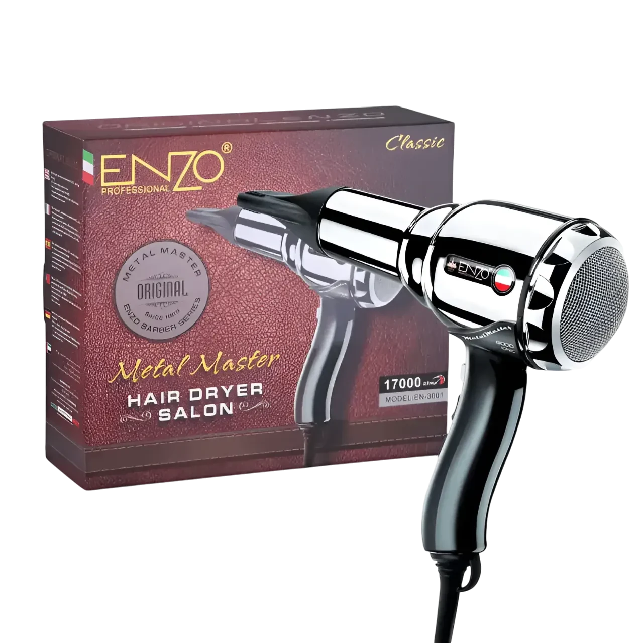 ENZO Professional Hair Dryer Powerful 2200w EN-3001