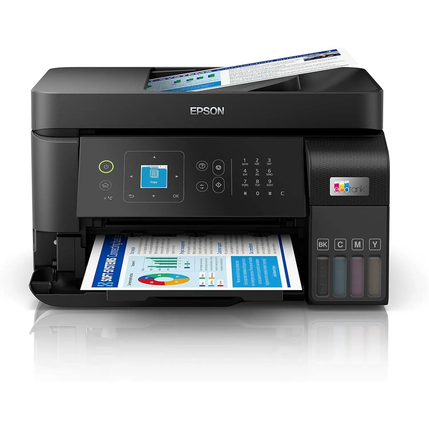 Epson Ecotank Wi-fi Office Ink Tank Printer Black L5590